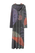 Drawing by Kristina HOOD DRESS -TWO BUDDAHS- *Last1